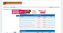 Desktop Screenshot of lankaconnections.com